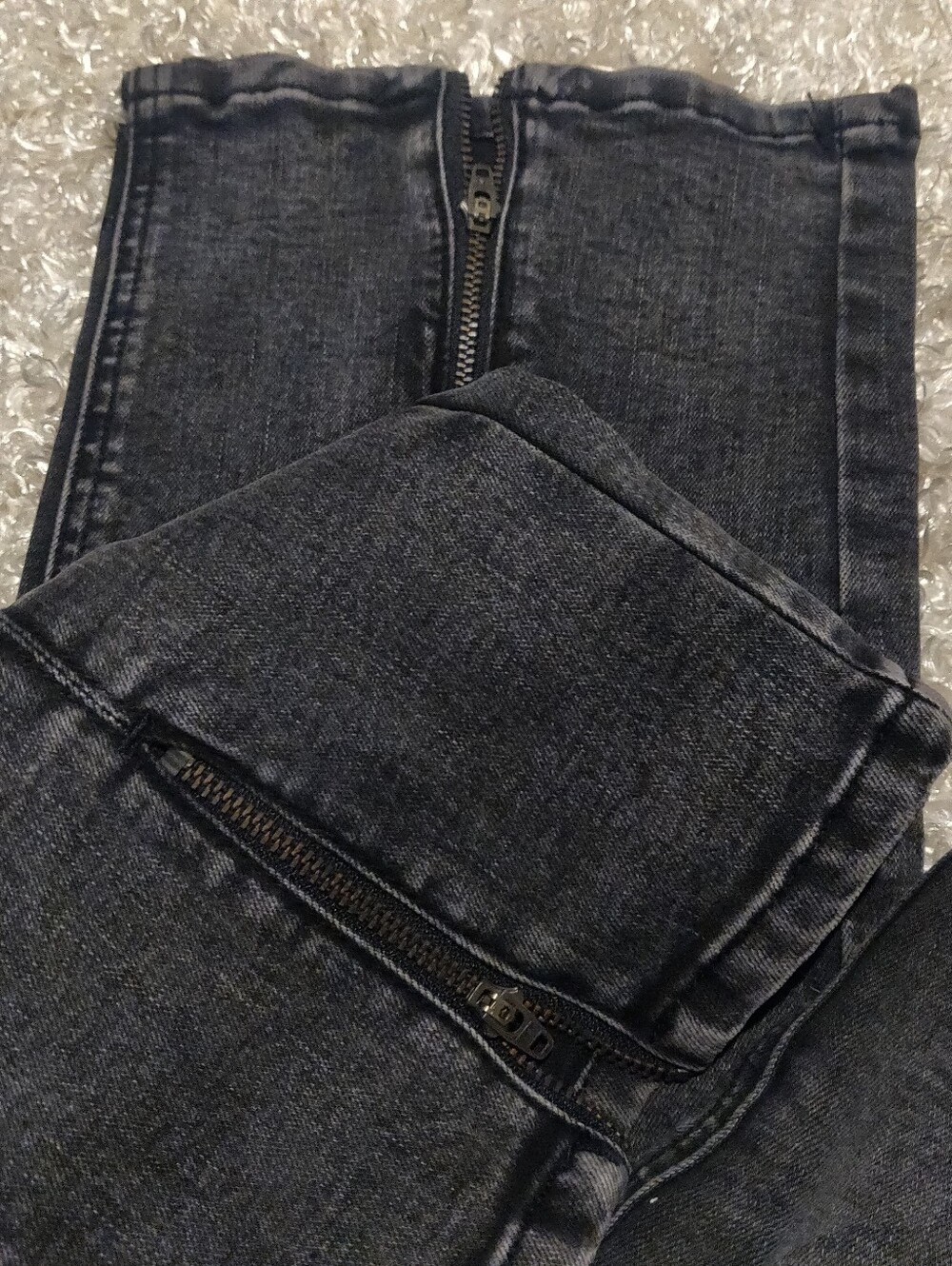 Women's NY&C HW Relaxed JeanHigh-Rise Black Wash Jeans - Picture 4 of 14